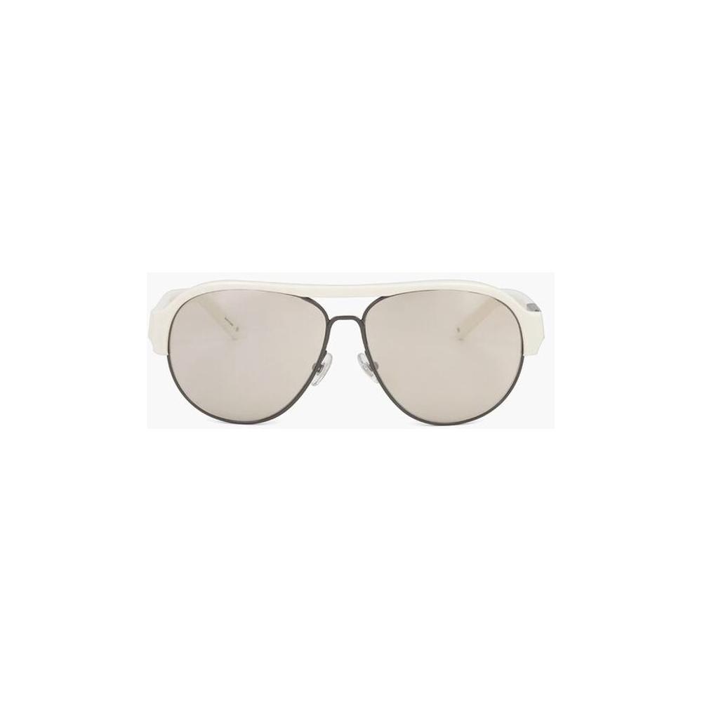 Linda Farrow Linda Farrow PHILLIP LIM Aviator Sunglasses wiith Plastic Bridge LIP686984GD 1728,74866327712,Linda Farrow,Men,New with tags,Sunglasses for Men - Sunglasses,White