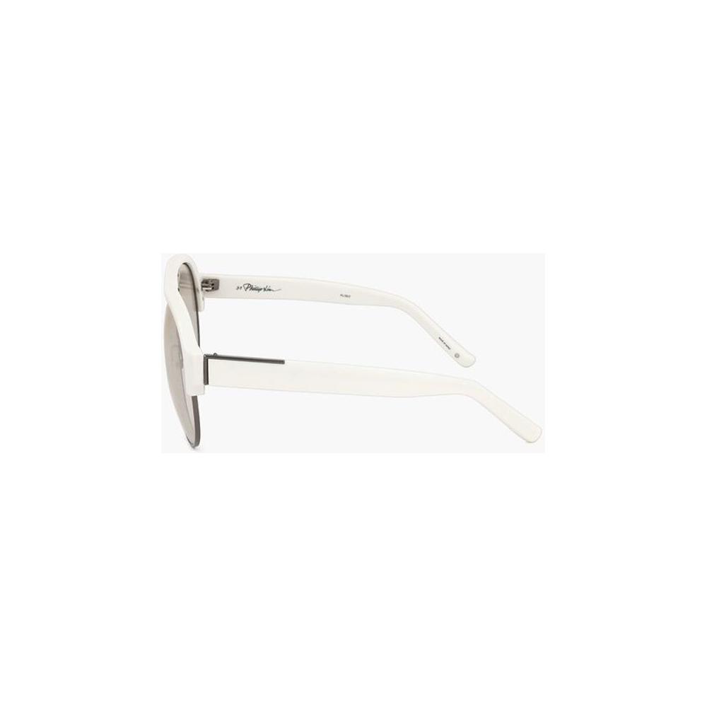 Linda Farrow Linda Farrow PHILLIP LIM Aviator Sunglasses wiith Plastic Bridge LIP686984GD 1728,74866327712,Linda Farrow,Men,New with tags,Sunglasses for Men - Sunglasses,White