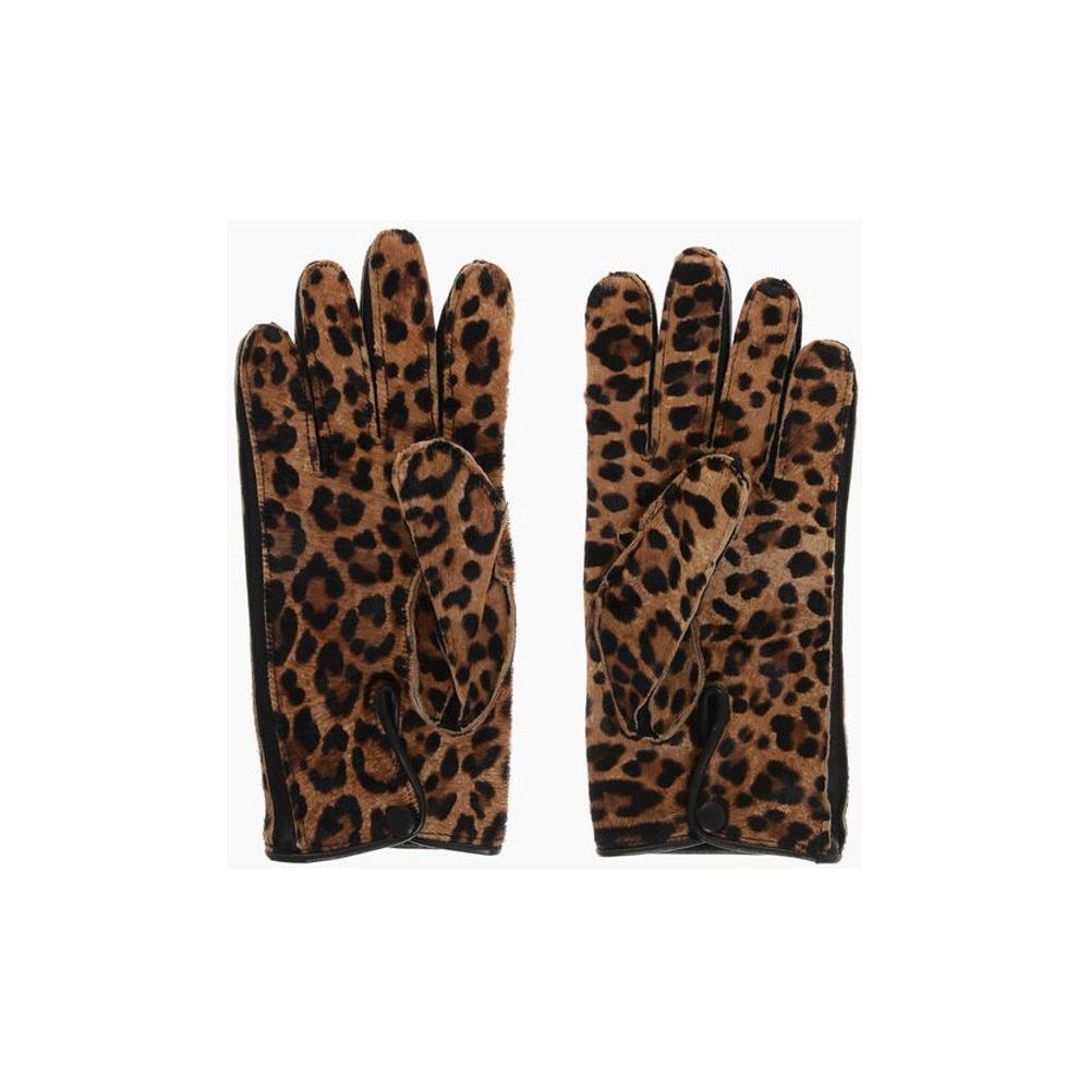 Maison Margiela Maison Margiela MM14 Animal Motif Leather Glovers MA-P629008-S 1728,74866327712,Accessories,Brown,Gloves - Men - Accessories,Maison Margiela,Men,Men - Accessories,New with tags,S