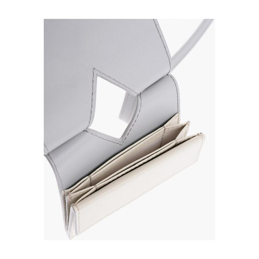 Maison Margiela Maison Margiela MM6 Leather Neck Wallet MAP594455GD 1728,74866327712,Bags,Gray,Maison Margiela,New with tags,Wallets - Women - Bags,Women,Women - Bags