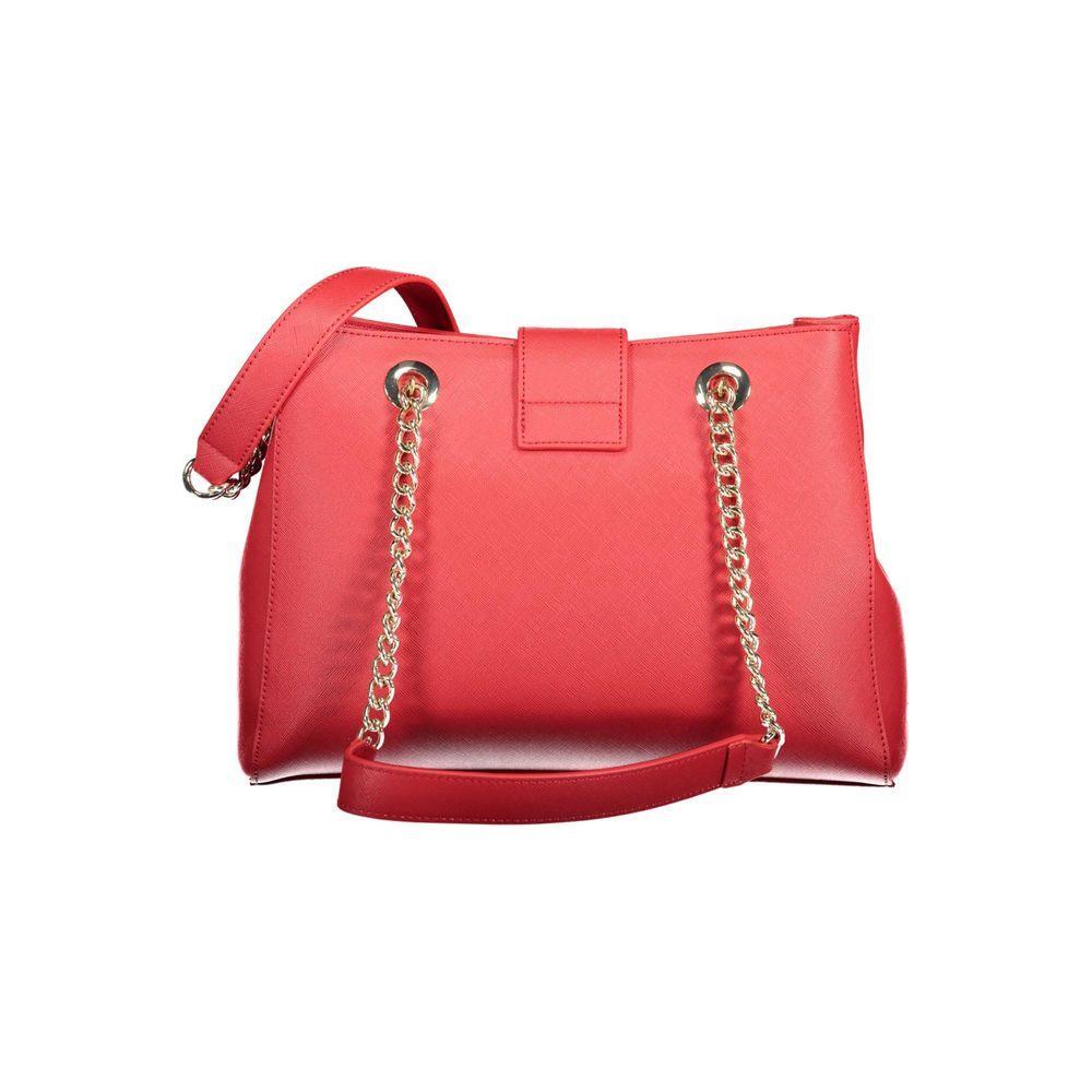 Mario Valentino Red Polyethylene Handbag 1728,67403481248,Bags,Handbags - Women - Bags,Mario Valentino,New with tags,Red,Women,Women - Bags Mario Valentino VA-12057