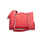 Mario Valentino Red Polyethylene Handbag 1728,67403481248,Bags,Handbags - Women - Bags,Mario Valentino,New with tags,Red,Women,Women - Bags Mario Valentino VA-12057