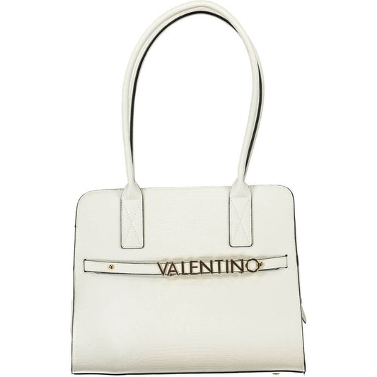 Mario Valentino White Polyethylene Handbag