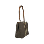 Michael Kors Michael Kors Medium Pratt Bucket Shoulder Bag Purse Brown 80638 1728,67346104480,Michael Kors,New with tags,Shoulder Bags - Women - Bags