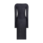 Miu Miu Miu Miu Long jersey Dress 1728,72470364320,Black,Clothing,Dresses - Women - Clothing,IT38 | S,IT40 | M,Miu Miu,New with tags,Women,Women - Clothing MI-MF5845SOOO133OF0002-IT38 | S
