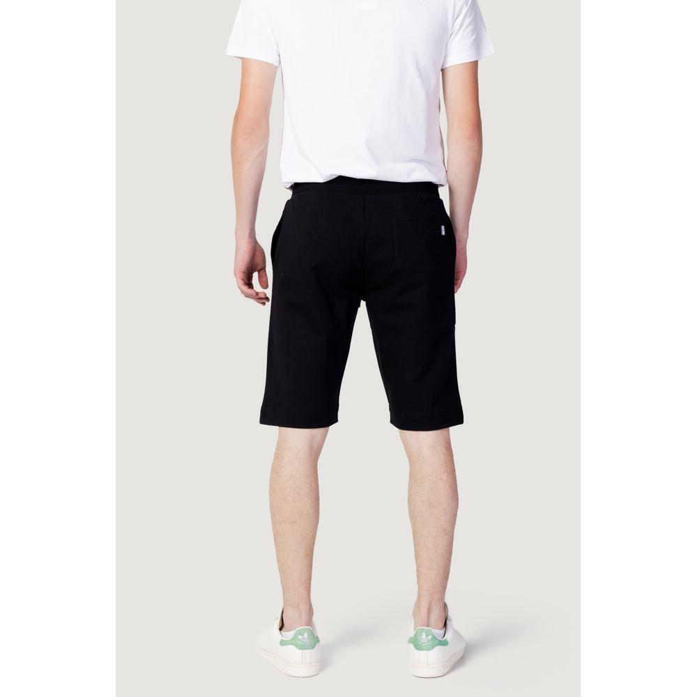 Moschino Moschino Black Cotton Short MO-11445600009-IT42 | XS 1728,71956299936,Black,Clothing,IT42 | XS,Men,Men - Clothing,Moschino,New with tags,Shorts - Men - Clothing