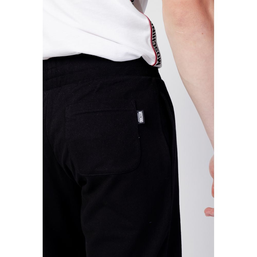 Moschino Moschino Black Cotton Short MO-11445600009-IT42 | XS 1728,71956299936,Black,Clothing,IT42 | XS,Men,Men - Clothing,Moschino,New with tags,Shorts - Men - Clothing