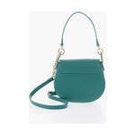 Moschino Moschino LOVE Faux Leather Saddle Bag with Turn Lock Closure MOP490449GD 1728,74866327712,Bags,Green,Moschino,New with tags,Shoulder Bags - Women - Bags,Women,Women - Bags