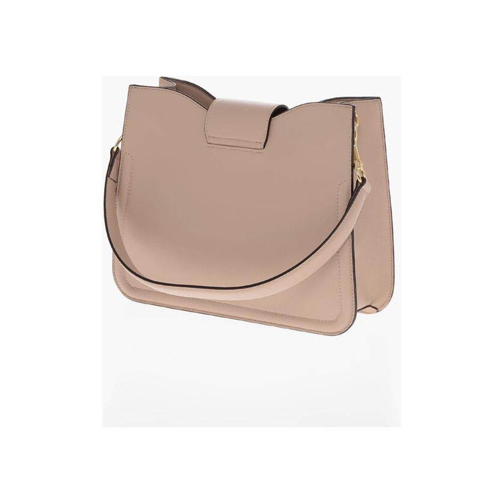 Moschino Moschino LOVE Faux Leather Shoulder Bag with Golden Hearts MOP554726GD 1728,74866327712,Bags,Beige,Moschino,New with tags,Shoulder Bags - Women - Bags,Women,Women - Bags