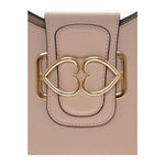 Moschino Moschino LOVE Faux Leather Shoulder Bag with Golden Hearts MOP554726GD 1728,74866327712,Bags,Beige,Moschino,New with tags,Shoulder Bags - Women - Bags,Women,Women - Bags