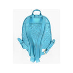 Moschino Moschino LOVE Quilted Laminated Faux Leather Backpack MOP537879GD 1728,74866327712,Backpacks - Women - Bags,Bags,Blue,Moschino,New with tags,Women,Women - Bags