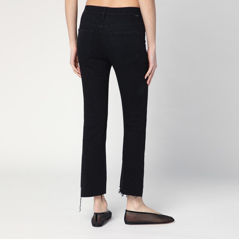 Mother The Insider Crop Step Fray Jeans