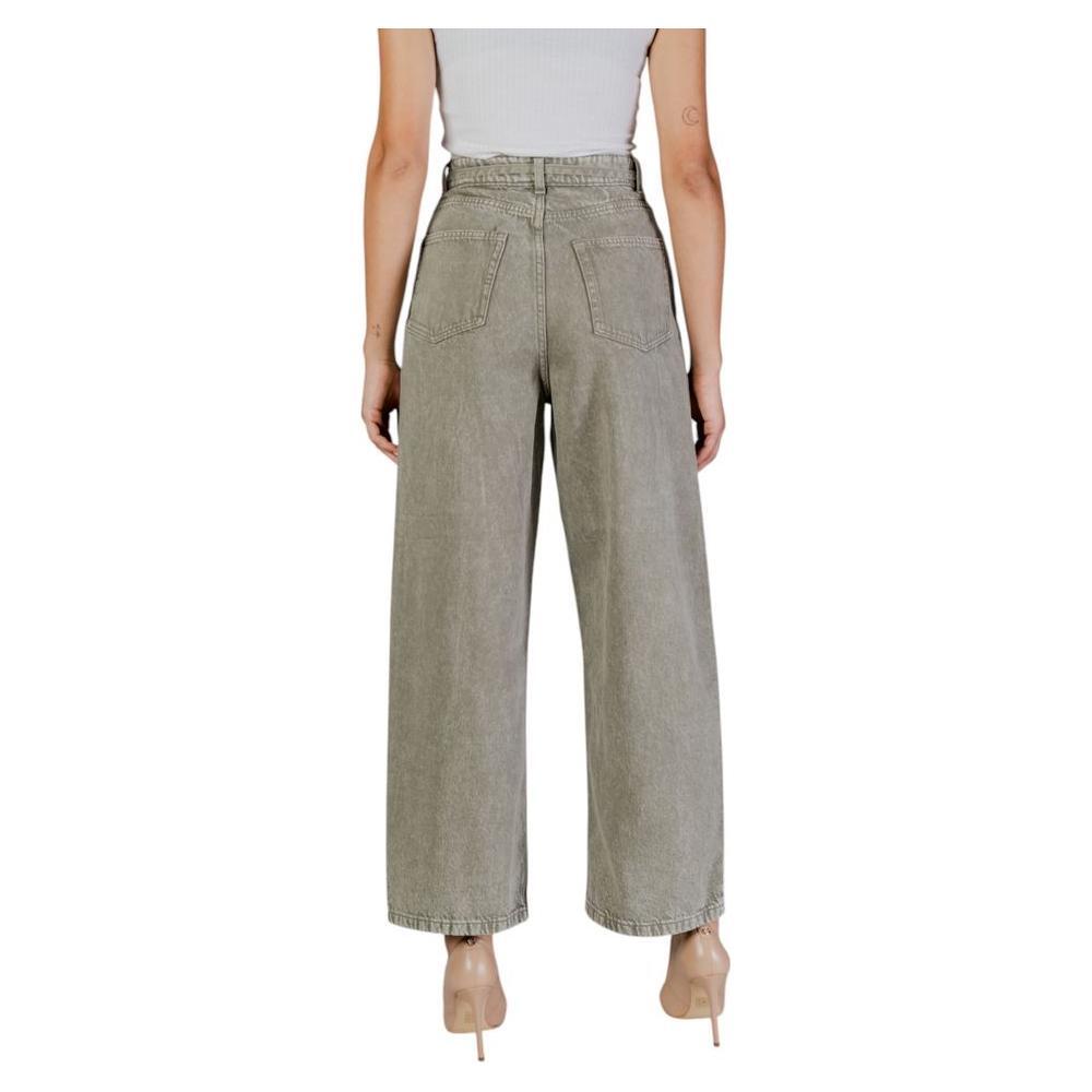 Only Green Cotton Bootcut Jean ON-15798900148-M/32