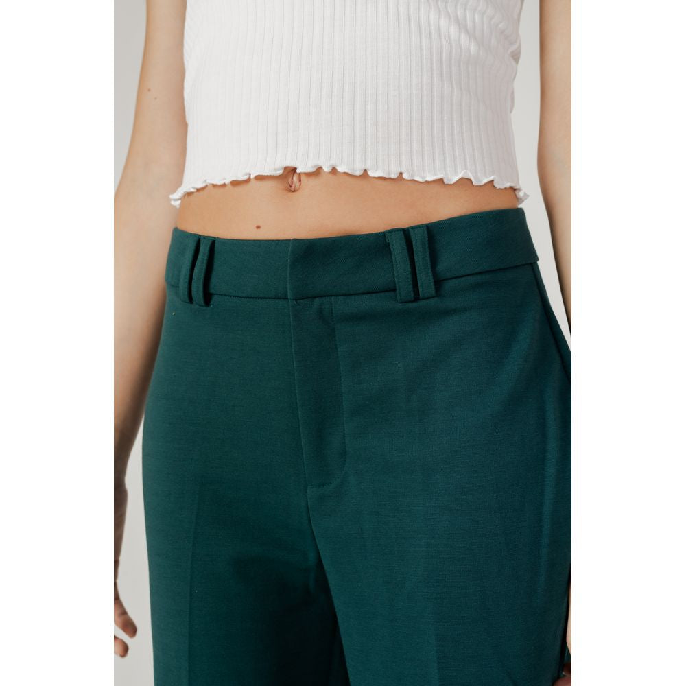 Only Only Green Polyester Jeans & Pant ON-11462100148-34/32 (W38) 1728,34/32 (W38),40/32 (W44),71956299936,Clothing,Green,Jeans & Pants - Women - Clothing,New with tags,Only,Women,Women - Clothing