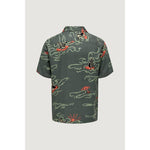 Only & Sons Only & Sons Green Viscose Shirt ON-10275802482-IT44 | S 1728,71956299936,Clothing,Green,IT44 | S,Men,Men - Clothing,New with tags,Only & Sons,Shirts - Men - Clothing
