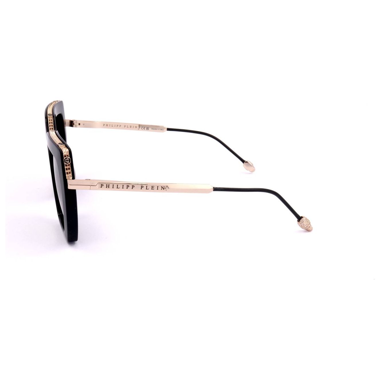 PHILIPP PLEIN SUNGLASSES PHILIPP PLEIN SUNGLASSES Mod. SPP097S SHINY DARK BLACK Lady,SUNGLASSES SPP097S-0700 53-23-140
