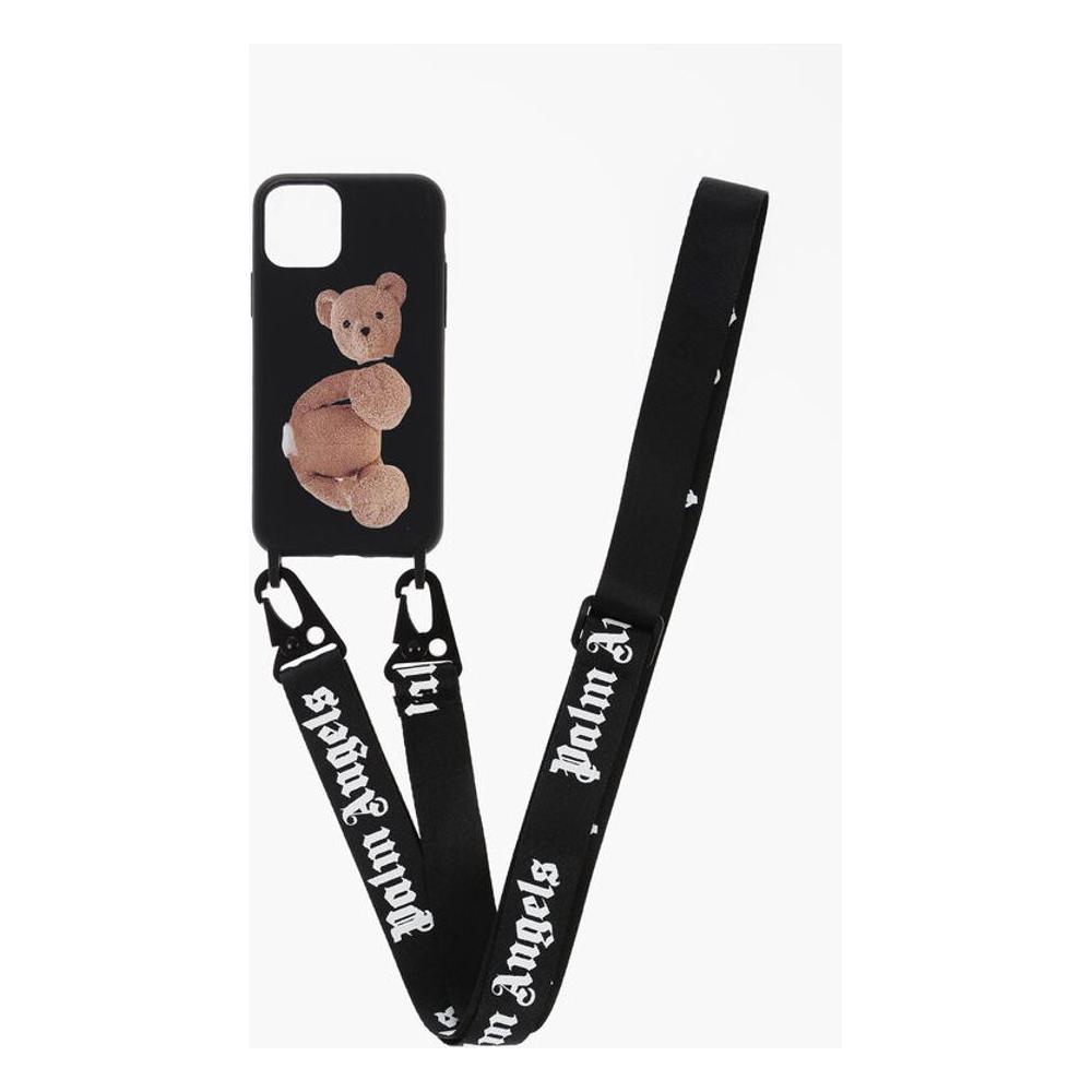 Palm Angels Palm Angels Teddy Printed 11Pro Neck Iphone Case PAP565206GD 1728,74866327712,Black,Jewelry,Men,Men - Jewelry,New with tags,Other - Men - Jewelry,Palm Angels