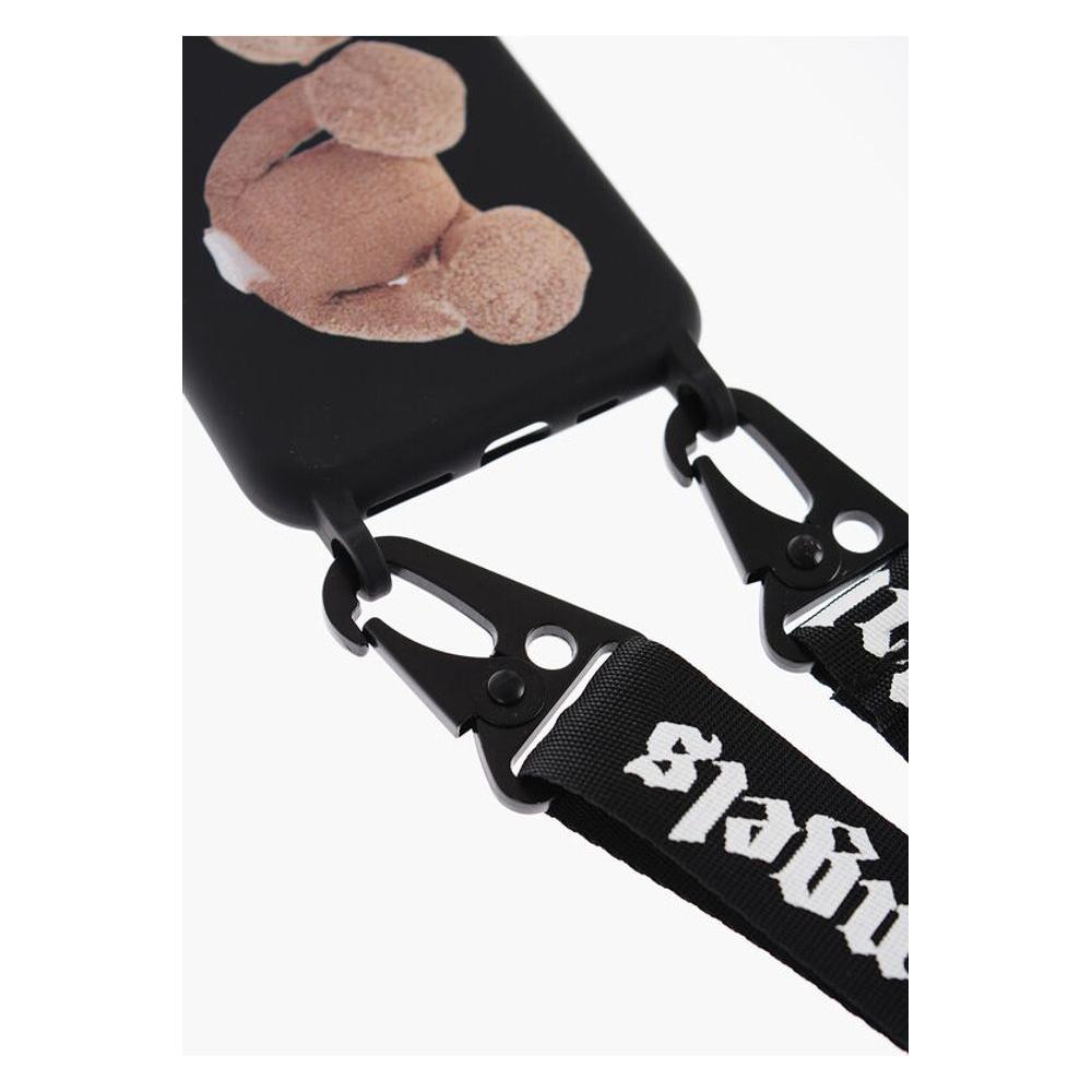 Palm Angels Palm Angels Teddy Printed 11Pro Neck Iphone Case PAP565206GD 1728,74866327712,Black,Jewelry,Men,Men - Jewelry,New with tags,Other - Men - Jewelry,Palm Angels