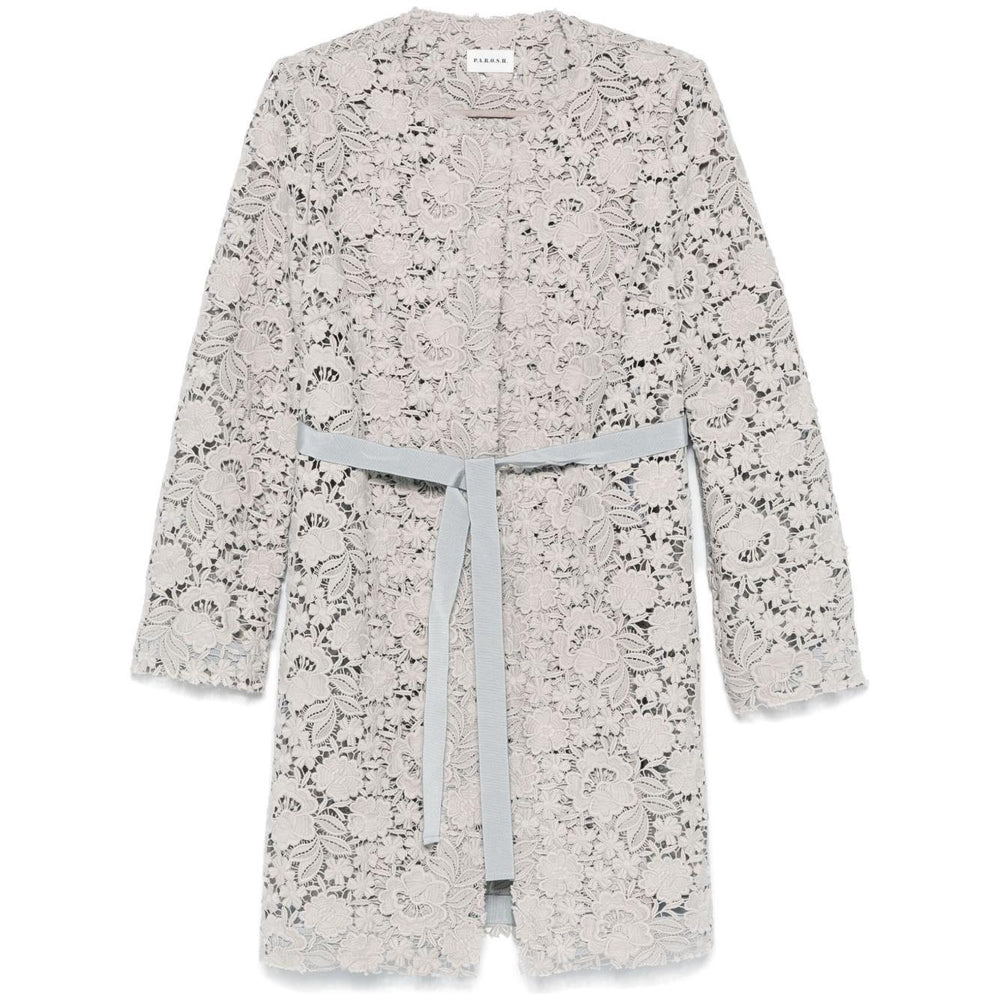 Parosh macramé coat
