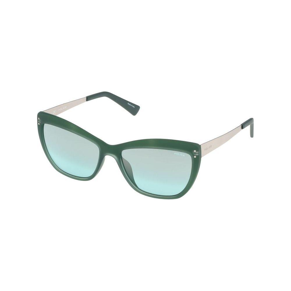 Police Police Green Injected Sunglasses POS1971M56Z48XAC 1728,Green,New with tags,Police,Sunglasses for Women - Sunglasses,Women