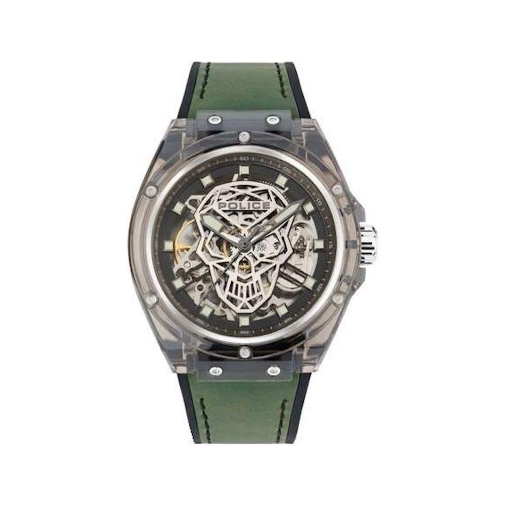 Police Police Green Silicone Watch POPEWGR1592406AC 1728,Green,Men,New with tags,Police,Watches for Men - Watches