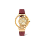 Police Police Red Leather Watch POPEWLA2008302AC 1728,New with tags,Police,Red,Watches for Women - Watches,Women