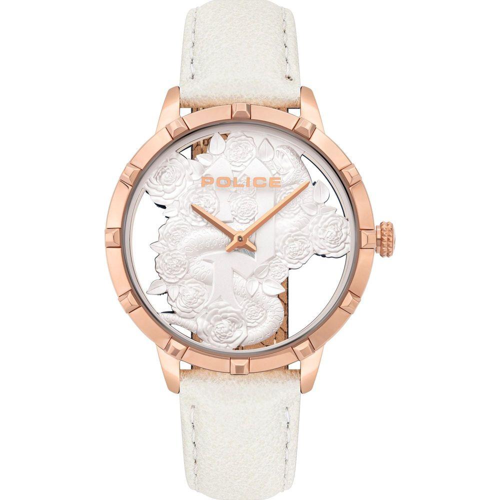 Police Police White Leather Watch POPL16041MSR01AC 1728,New with tags,Police,Watches for Women - Watches,White,Women