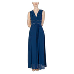 Rinascimento Rinascimento Blue Polyester Dress RI-13509700010-IT38|XS 1728,71956299936,Blue,Clothing,Dresses - Women - Clothing,IT38|XS,New with tags,Rinascimento,Women,Women - Clothing