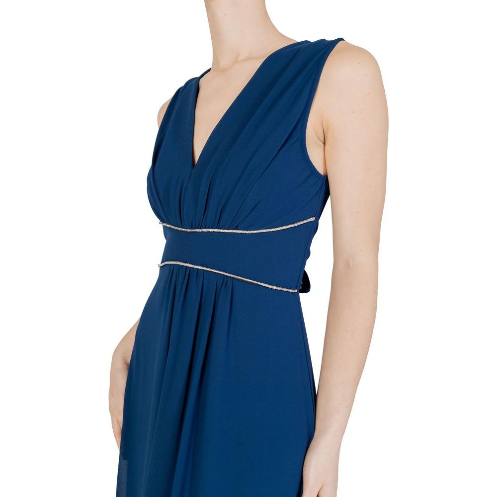 Rinascimento Rinascimento Blue Polyester Dress RI-13509700010-IT38|XS 1728,71956299936,Blue,Clothing,Dresses - Women - Clothing,IT38|XS,New with tags,Rinascimento,Women,Women - Clothing