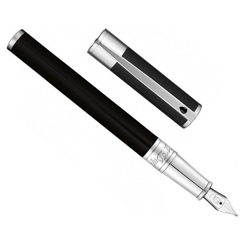 PENNE S-T- DUPONT MOD. STD_260203 FASHION ACCESSORIES DUPONT WRITING Black