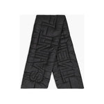 Saint Laurent Saint Laurent Solid Color Padded Nylon Scarf SAP629204GD 1728,74866327712,Accessories,Black,New with tags,Saint Laurent,Scarves - Women - Accessories,Women,Women - Accessories