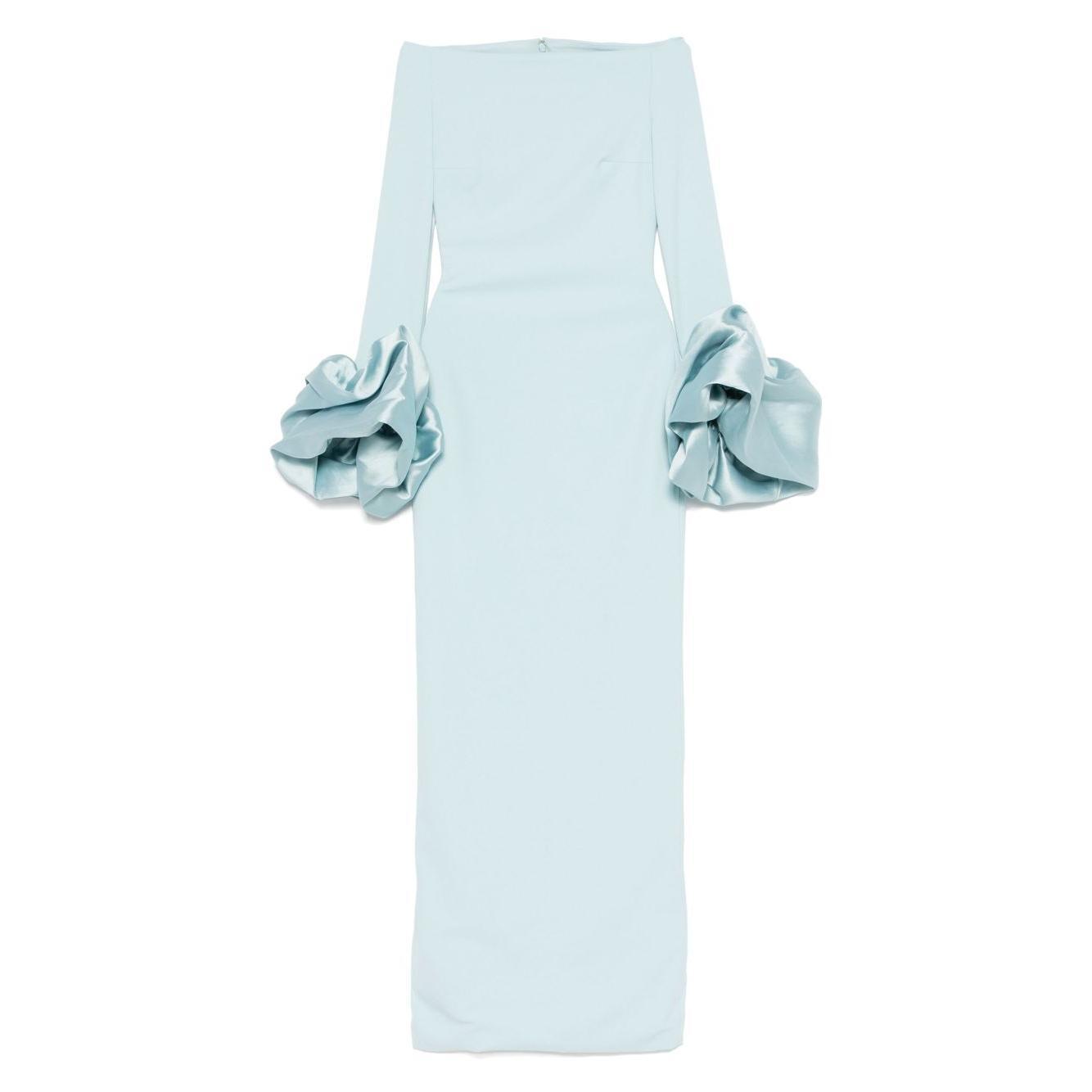 Solace London Dresses Clear Blue OS40014ARCTICBLUE-AI25