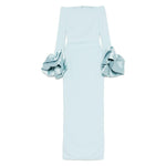 Solace London Dresses Clear Blue OS40014ARCTICBLUE-AI25