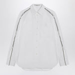 Stella McCartney White Falabella shirt with chains