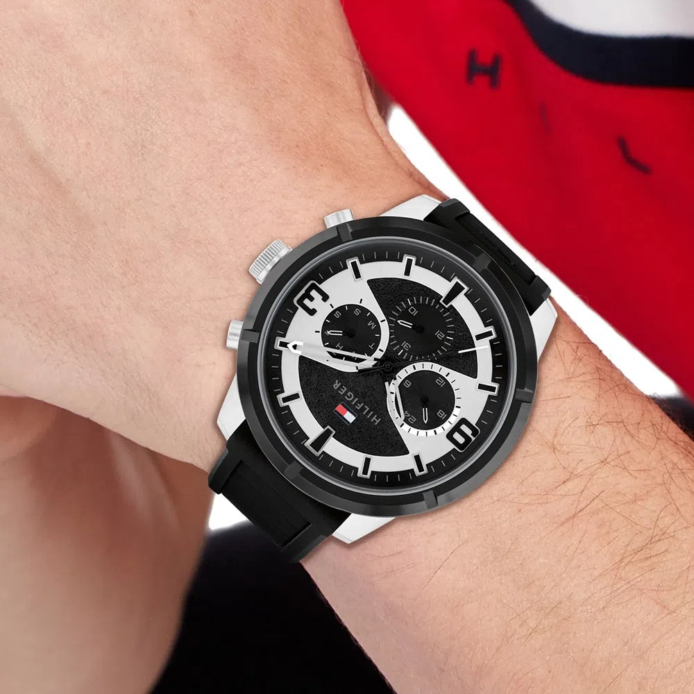 TOMMY HILFIGER STOCK TOMMY HILFIGER Mod. 1792074 Gent,READY STOCKED WATCHES,Ring 1792074