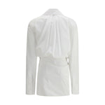 The Attico The Attico Chemisier Dress TH-250WCA00394CCC052AA001-IT40 | M 1728,72470364320,Clothing,Dresses - Women - Clothing,IT40 | M,New with tags,The Attico,White,Women,Women - Clothing