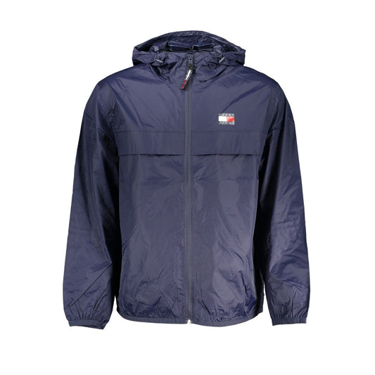 Tommy Hilfiger Blue Recycled Nylon Men Jacket