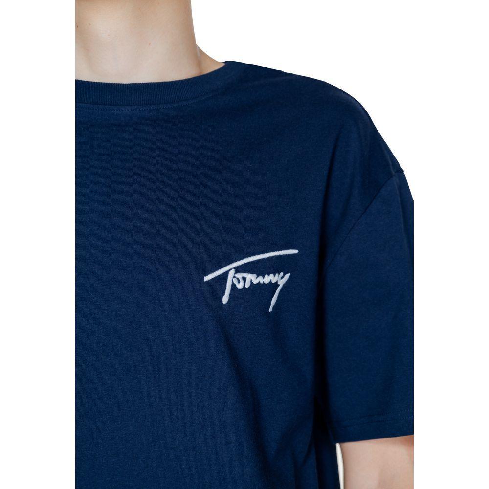 Tommy Hilfiger Jeans Tommy Hilfiger Jeans Blue Cotton T-Shirt TO-13216000010-IT46 | M 1728,71956299936,Blue,Clothing,IT46 | M,Men,Men - Clothing,New with tags,T-Shirts - Men - Clothing,Tommy Hilfiger Jeans