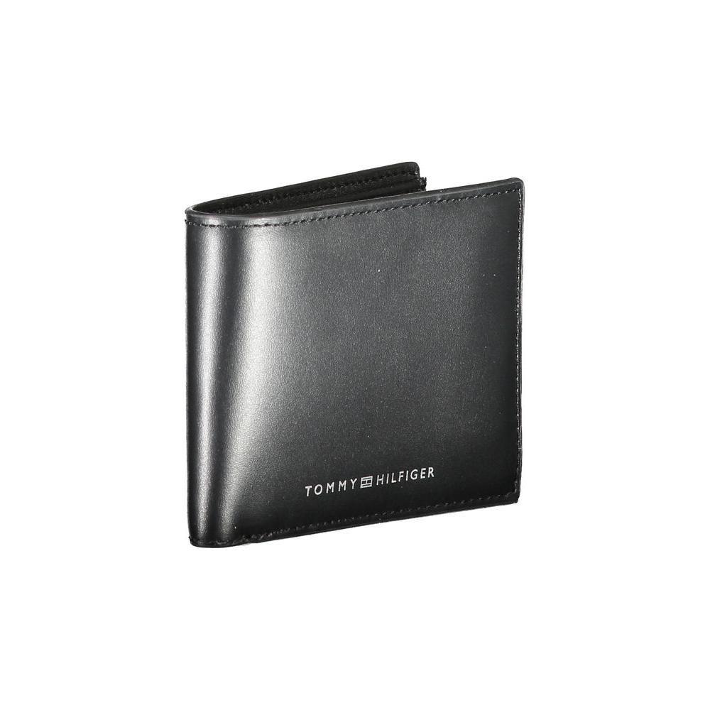 Tommy Hilfiger Black Leather Wallet 1728,67403481248,Bags,Black,Men,Men - Bags,New with tags,Tommy Hilfiger,Wallets - Men - Bags Tommy Hilfiger TO-16796