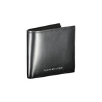 Tommy Hilfiger Black Leather Wallet 1728,67403481248,Bags,Black,Men,Men - Bags,New with tags,Tommy Hilfiger,Wallets - Men - Bags Tommy Hilfiger TO-16796