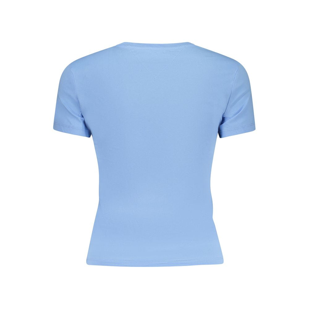 Tommy Hilfiger Tommy Hilfiger Blue Cotton Tops & T-Shirt 1728,67403481248,Blue,Clothing,L,New with tags,S,Tommy Hilfiger,Tops & T-Shirts - Women - Clothing,Women,Women - Clothing TO-38440-S