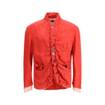 Undercover Undercover Linen Jacket UN-UC1E41033RED-3 1728,2,3,72470364320,Jackets - Men - Clothing,Men,New with tags,Red,Undercover