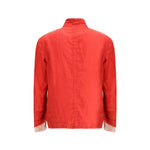 Undercover Undercover Linen Jacket UN-UC1E41033RED-3 1728,2,3,72470364320,Jackets - Men - Clothing,Men,New with tags,Red,Undercover