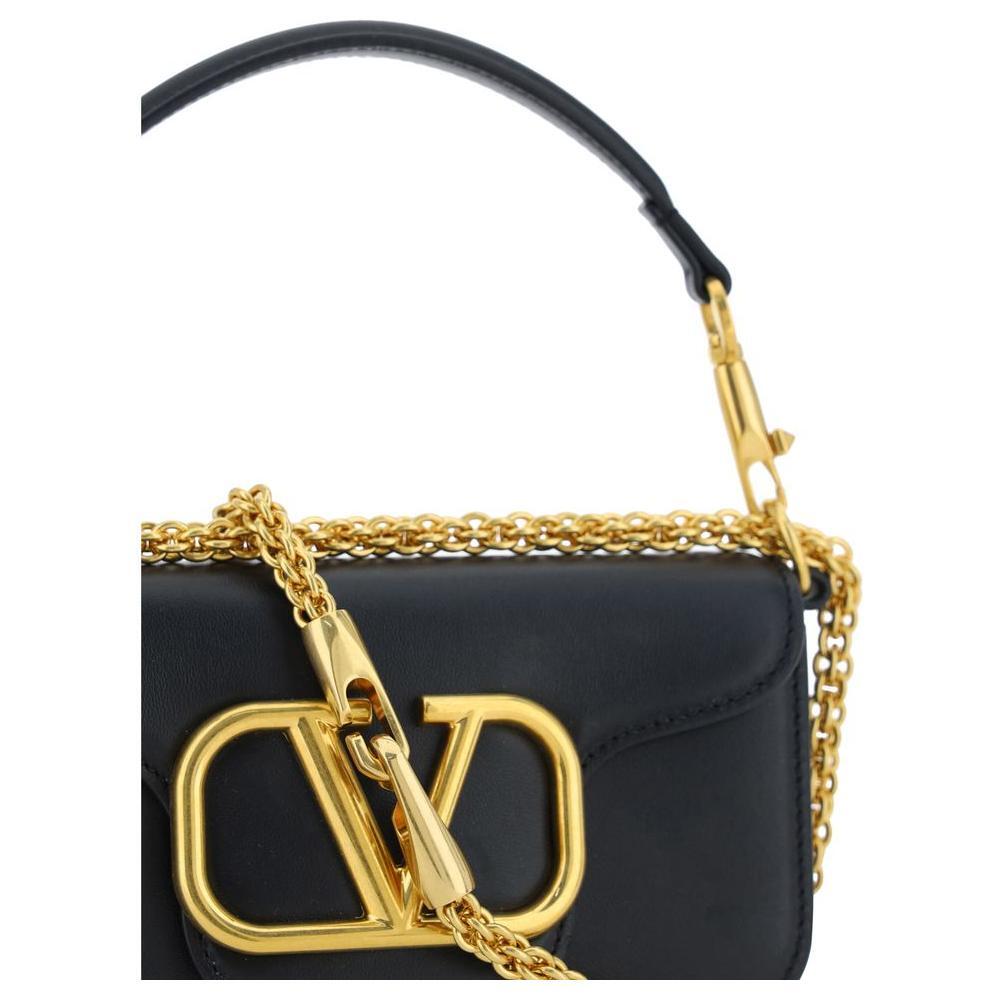 Valentino Garavani Valentino Garavani Locò Shoulder Bag 1728,72470364320,Bags,Black,New with tags,Shoulder Bags - Women - Bags,Valentino Garavani,Women,Women - Bags VA6W0B0K53ZXL0NOBB