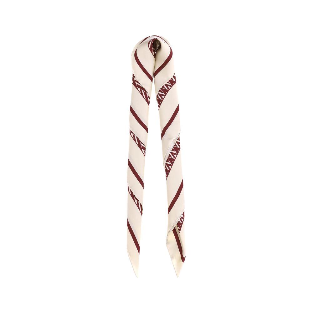 Valentino Garavani Valentino Garavani Toute la V silk Scarf VA7W2EI114SHT46LBB 1728,72470364320,New with tags,Red,Scarves - Women - Accessories,Valentino Garavani,Women