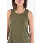 Woolrich Woolrich Side Splits Oversized Top with Breast Pocket WO-P465882-XS