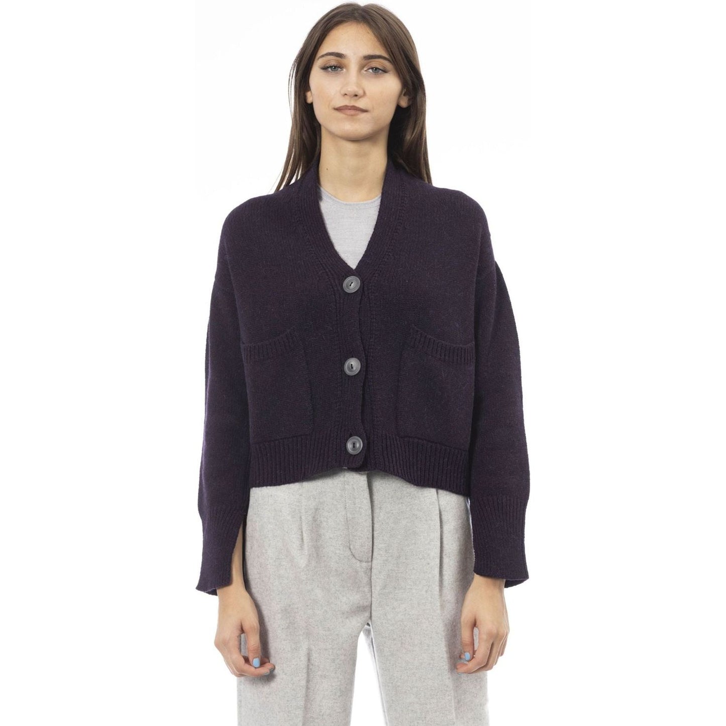 Alpha Studio Sweaters Sweaters Alpha Studio Gray