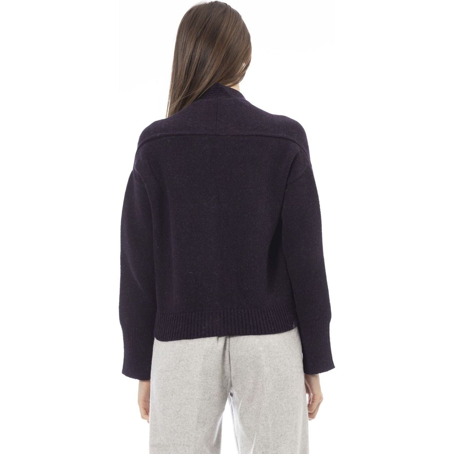 Alpha Studio Sweaters Sweaters Alpha Studio Light Gray