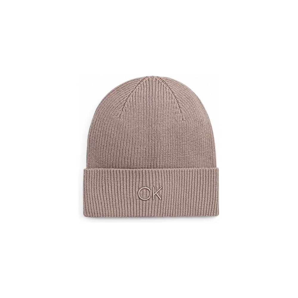Calvin Klein Beige Organic Cotton Hat
