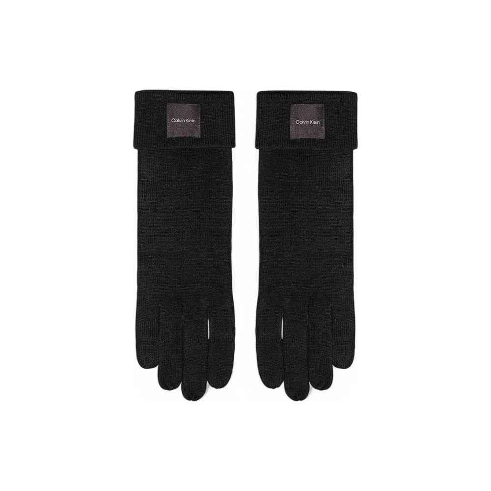 Calvin Klein Black Cashmere Glove